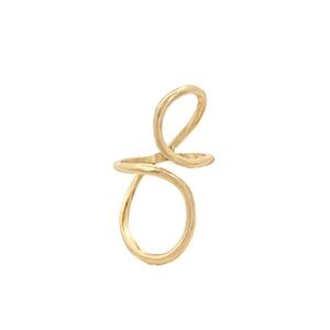 Double Layered Open Ring